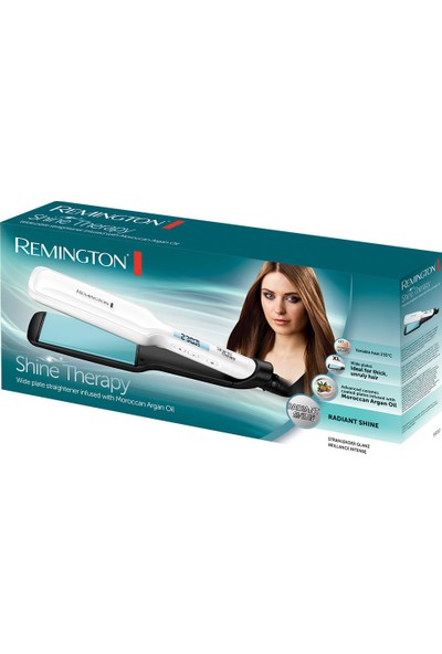Remington S8550 Shine Therapy Geniş Plaka Saç Düzleştirici