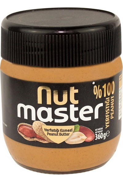Nut Master Yerfıstığı Ezmesi %100 360 gr