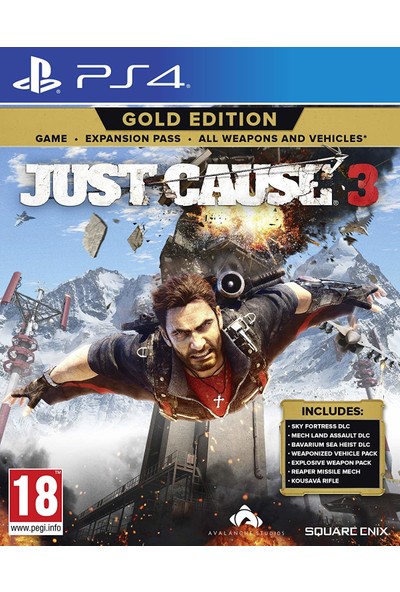Just Cause 3 Gold Edition PS4 Oyun