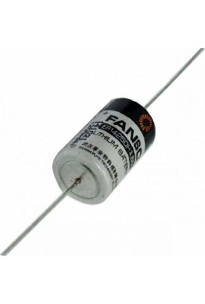 Fanso ER14250H Axial 3,6V 1/2AA Lithium Pil Tel Ayaklı