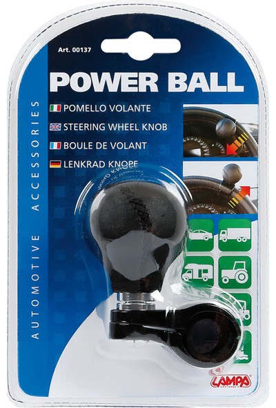 Lampa Power-Ball Deri Direksiyon Topuzu 00137
