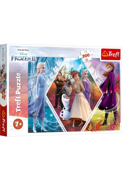 Trefl Puzzle Frozen 2 Sisters In Frozen 200 Parça Puzzle