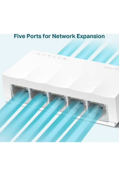 TP-Link LS1005 5-Port 10/100Mbps Masaüstü Switch
