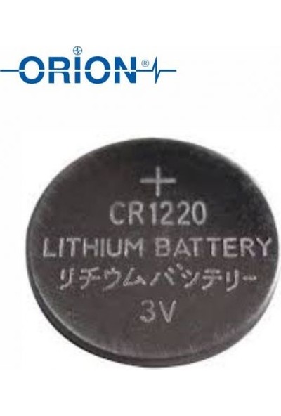 Orion CR1220 3V Lithium Pil / 5'li Kart