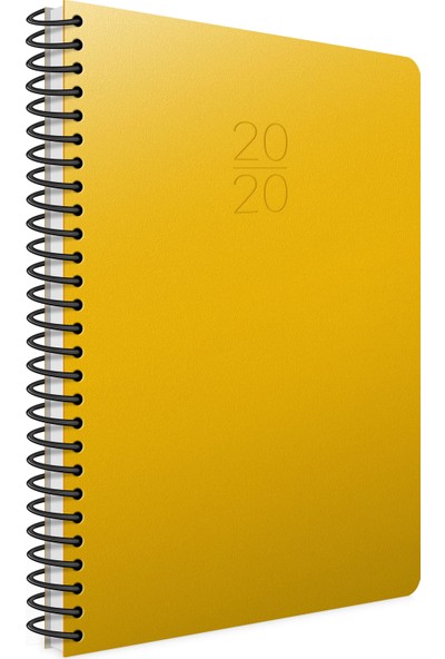 Gıpta 468-Sek GÜNLÜK Gıpta (2023) Ekonomik Spiralli Krem Ajanda + Defter 17X24