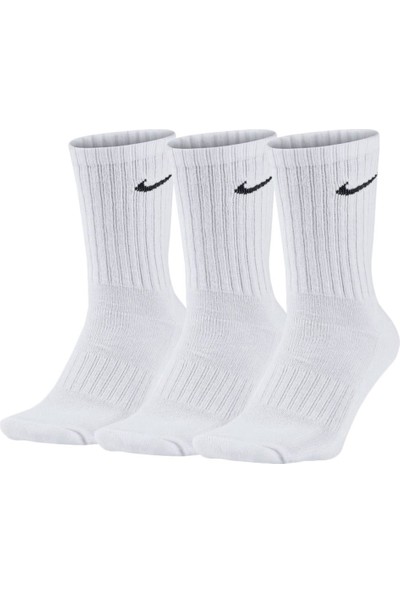 Nike SX7676-100 Everyday Cush No-Show 3lü Çorap Seti