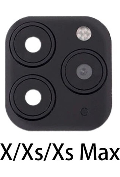 Sincap Apple iPhone X/XS/XS Max To iPhone 11 Pro Max Dönüştürme Lens Kiti