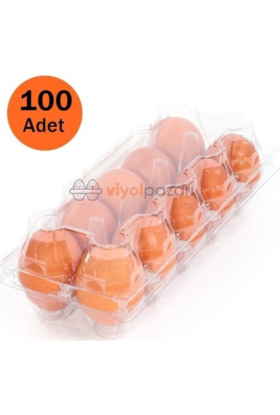 Larplast 10 Lu Plastik Yumurta Viyolü 100 Adet