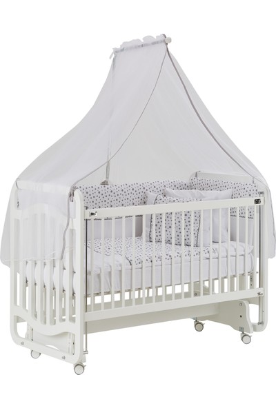 G&G Bianco Sweet Dreams Anne Yanı Beşik Muslin Gri