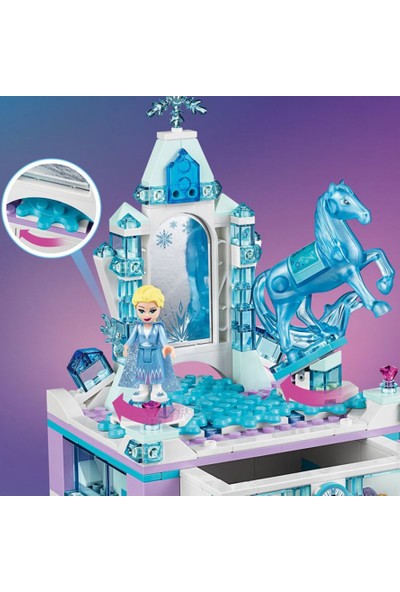LEGO® l Disney Princess™ Karlar Ülkesi 2 Elsa’nın Mücevher Kutusu 41168 -- Prenses Seven Çocuklar İçin Oyuncak Yapım Seti (300 Parça)