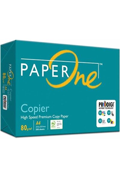 Paper One A4 Fotokopi Kağıdı 80 gr 500'lü 1 Paket