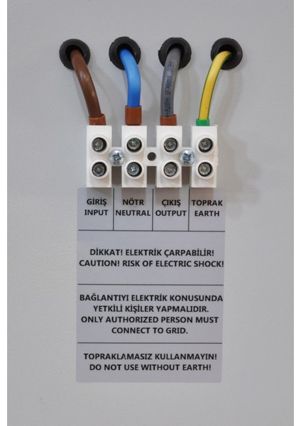 MSR 15 (160 V - 250 V) 15 kVA Monofaze Tam Otomatik Servo Voltaj Regülatörü