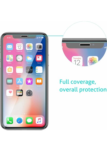 Case 4U Apple iPhone XR Tamperli Kırılmaz Cam Ekran Koruyucu