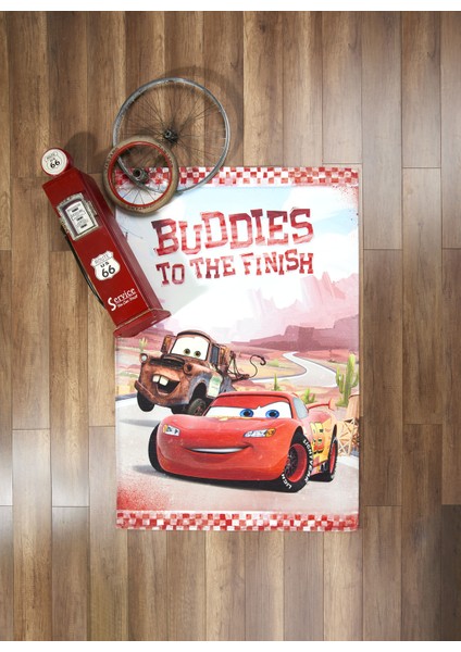 Lısanslı Halı Dısney Cars Buddıes 120X1180