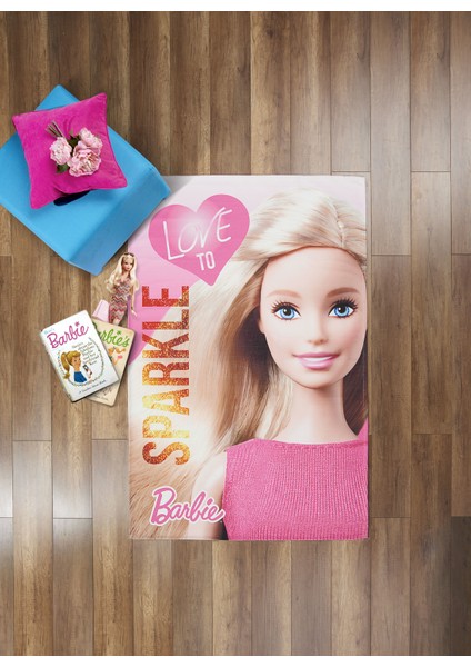 Lısanslı Halı Barbıe Sparkle 120X180