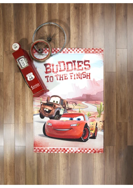 Lısanslı  Halı Dısney Cars Buddıes 80X140