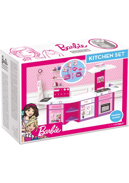 Barbie Mutfak Seti 3'lü