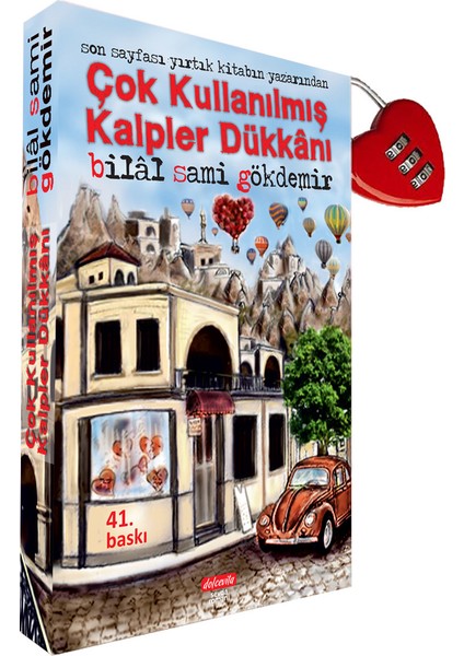 Çok Kullanılmış Kalpler Dükkanı Kilitli Kitap - Bilal Sami Gökdemir