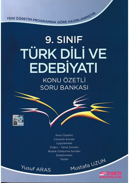 Esen Yayınları 9. Sınıf Türk Dili ve Edebiyatı Konu Özetli Soru Bankası Yusuf Aras