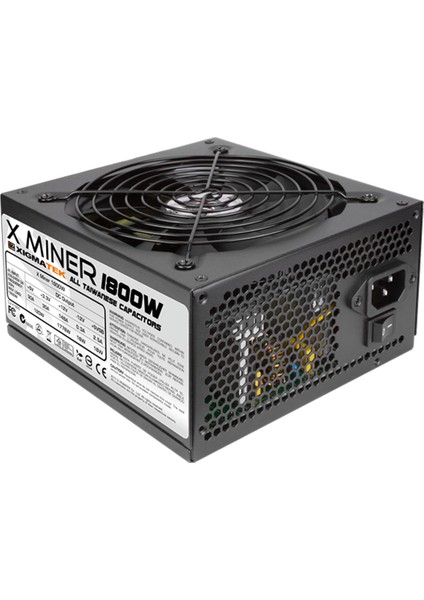 BT-1800W EN9757 X Miner 1800W 92 PLUS 14cm Fanlı Mining Power Supply