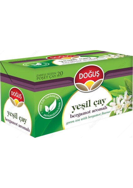 Yeşil Çay Bergamotlu 20'li
