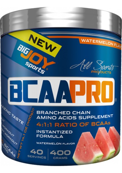 Bcaa Pro 4:1:1 400 gr 40 Servis 3 Farklı Aroma