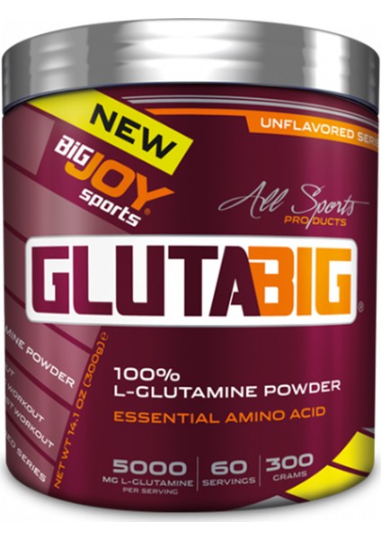 Bigjoy Sports Glutabig  Powder L-Glutamin   Amino Asit 300g