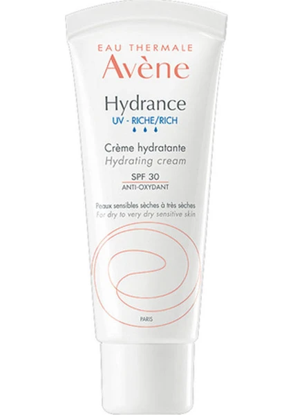 Hydrance Uv Riche Spf 30 - Güneş Koruma Faktörlü Nemlendirici Krem 40 ml