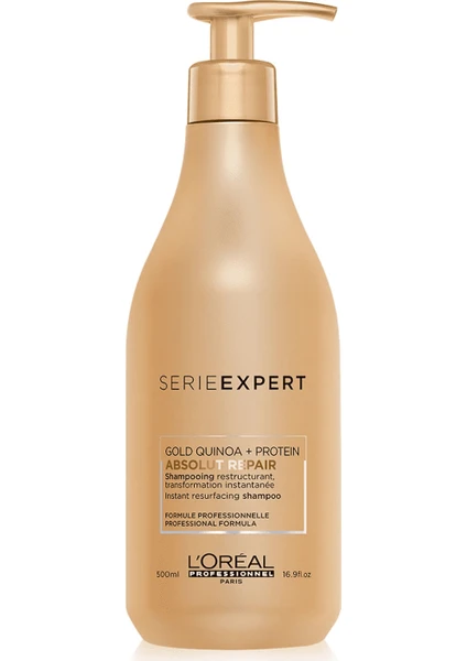 Loreal Professionnel  Serie Expert Abs Repair Gold Quinoa Protein Şampuan 500 ml