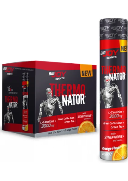 Bigjoy Thermonator L-Carnitin 3000 Mg 12 Ampül Thermo Karnitine