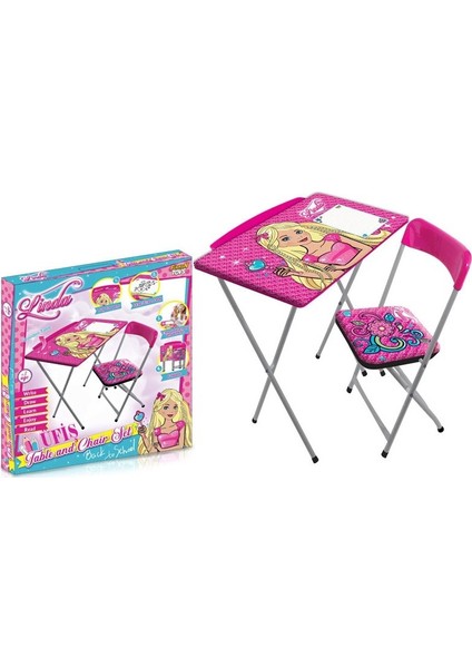 Barbie Linda Ders Çalışma Masası