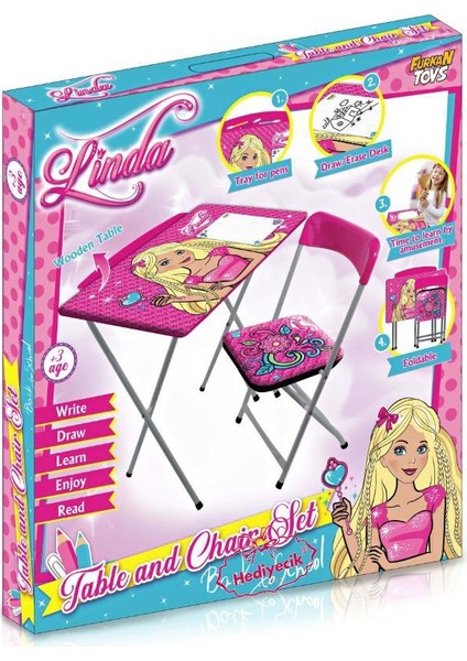 Barbie Linda Ders Çalışma Masası modelleri