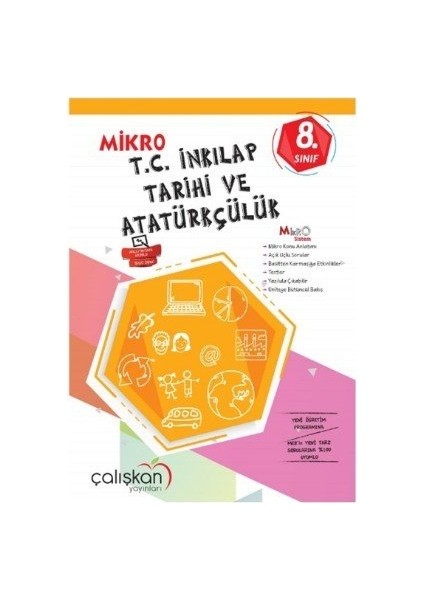 8. Sınıf TC. Inkılap Tarihi ve Atatürkçülük Mikro Defter