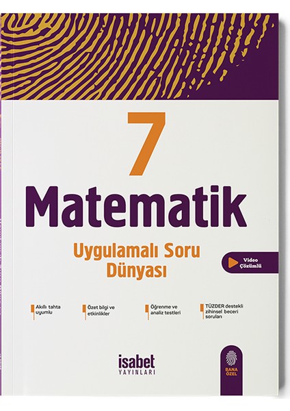 İsabet Yayıncılık 7. Sınıf Matematik Uygulamalı Soru Dünyası