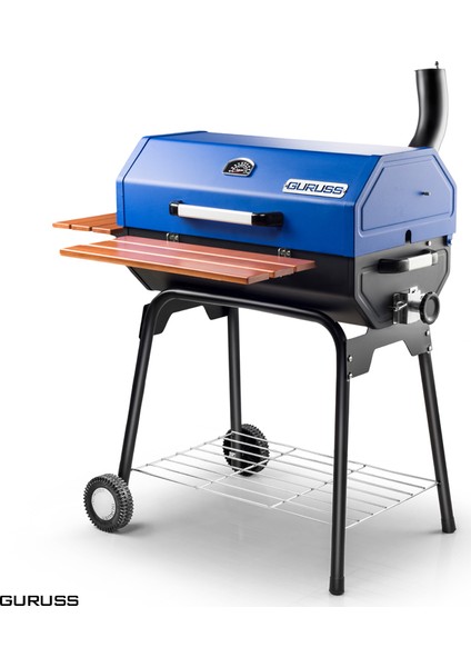 75 cm Kömürlü Barbekü Mangal Gece Mavisi