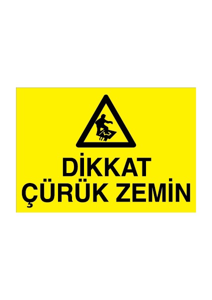 Dikkat Çürük Zemin Pvc - Leksan