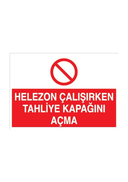 Helezon Çalışırken Tahliye Kapağını Açma Pvc - Leksan
