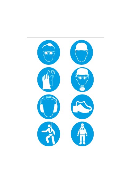 Iş Güvenliği Sticker - Folyo