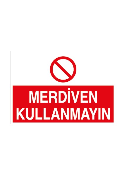 Merdiven Kullanmayın Alüminyum