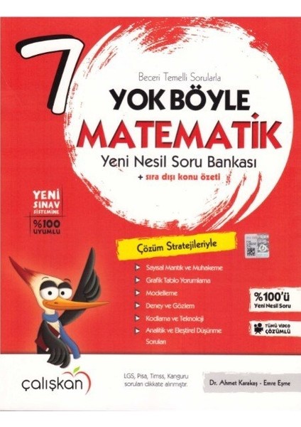 Çalışkan Yayınları 7. Sınıf Yok Böyle Matematik