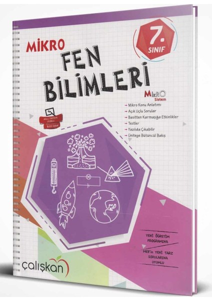 7. Sınıf Fen Bilimleri Mikro Defter