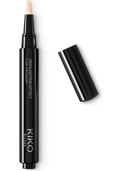 Kiko Hıghlıghtıng Effect Fluıd Concealer - 01 Kapatıcı