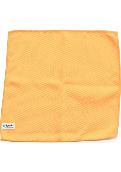 2309 (4 Adet) Mikrofiber Cam Temizlik Bezi 40X40 Cm. 4' Lü