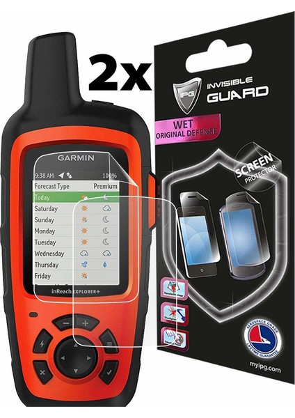 Garmin Inreach Explorer + El Tipi Gps Ekran Koruyucu (2 Adet)