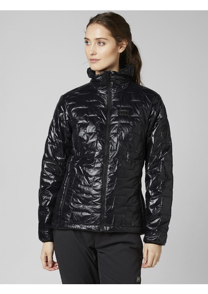 Hh W Lıfaloft Insulator Jacket HHA.65625 HHA.990 Xs Helly Hansen Siyah Kadın Mont