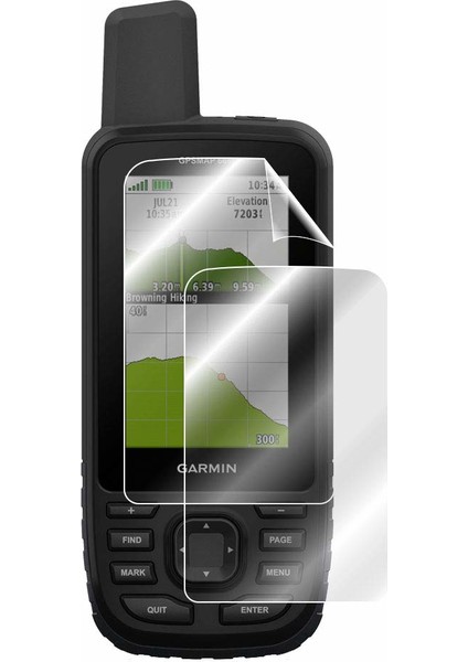 Garmin Gpsmap 66ST Gps El Tipi Navigator Ekran Koruyucu (2 Adet)