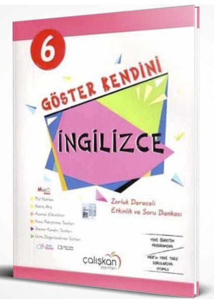 6. Sınıf Ingilizce Göster Kendini Soru Bankası