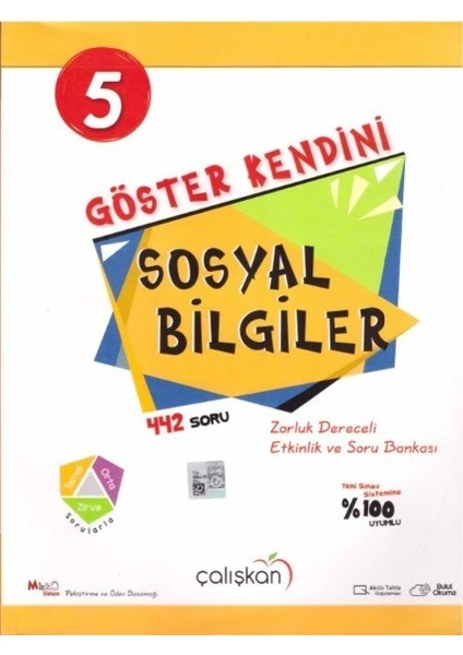 Çalışkan Yayınları 5. Sınıf Sosyal Bilgiler Göster Kendini Soru Bankası