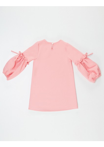 Cute Friends Kız Çocuk Dokuma Elbise fırsatları