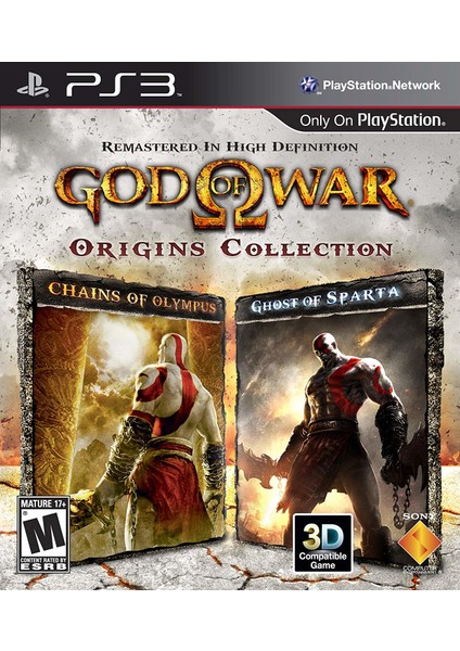 God Of War Origins Collection Remastered In High Definition PS3 Oyun